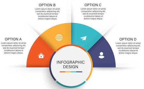 Infographics pattern